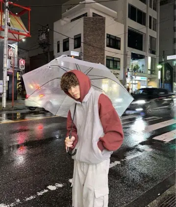 BLEES U 플리스 자켓 카츠키 군 착용