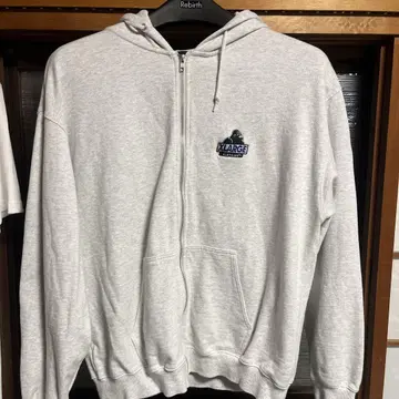 XLARGE 그레이 집업 후드티