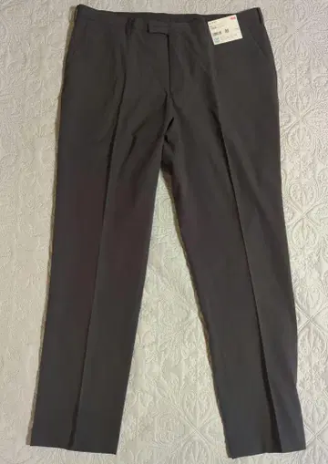 택 포함 새상품 UNIQLO 감동 팬츠 GRAY w42 코튼 라이트