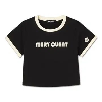 MARY QUANT 반팔 T셔츠 블랙