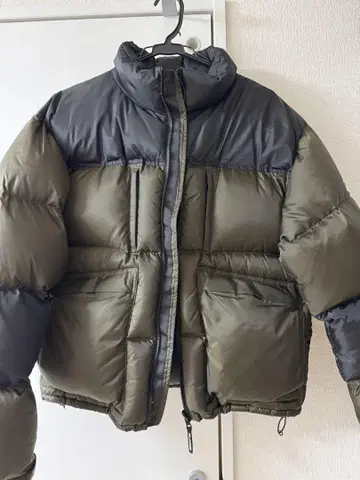 XLARGE 다운 자켓 올리브/블랙
