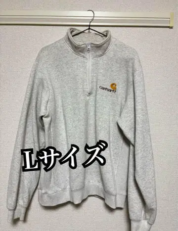 Carhartt 하프 지퍼 L