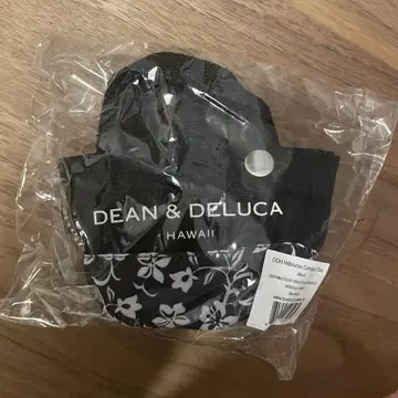 [ 하와이 한정판 ] DEAN & DELUCA 딘앤델루카 에코백 블랙