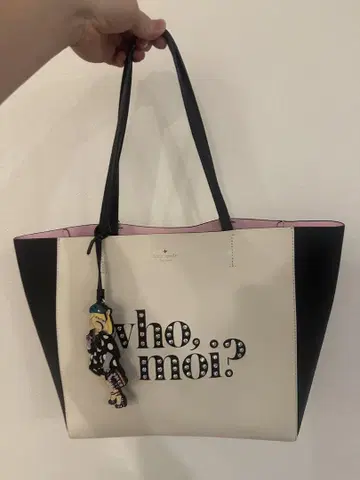 kate spade 케이트 스페이드 디즈니 콜라보 미스 피기 토트백