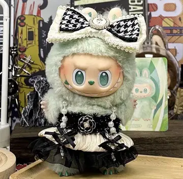 의류 봉제 인형 17cm 옷 옷 갈아입기 2세트 귀여운 드레스