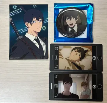 체인소 맨 하야카와 아키 마네키네코 캔뱃지 스마포토 페타 컬렉션