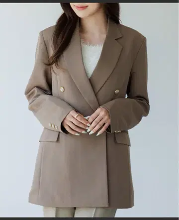 senee 더블 테일러드 자켓 S 사이즈