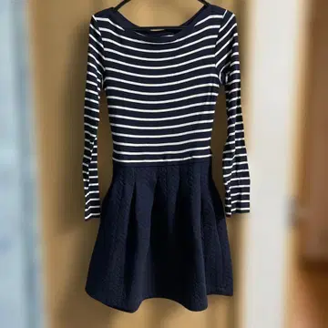PETIT BATEAU 스트라이프 A라인 원피스 XXS