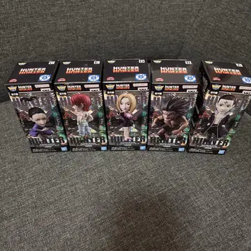 HUNTER x HUNTER 피규어 5체 세트