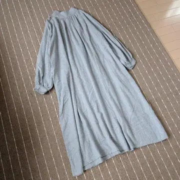 나추카라 기모 소재 롱 원피스