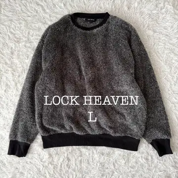 LOCK HEAVEN 보아 풀오버 그레이 L 사이즈 남성용 가을/겨울