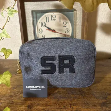 [미사용] SONIA RYKIEL 소니아 리키엘 울 파우치
