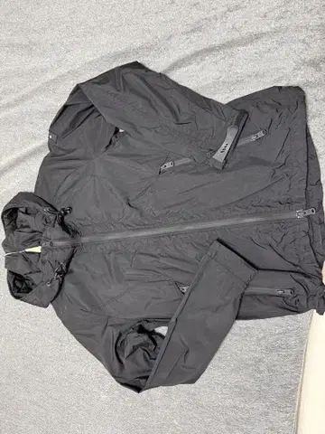 TATRAS 블랙 나일론 자켓