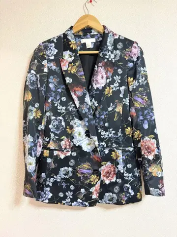 H&M 꽃무늬 자켓 블레이저