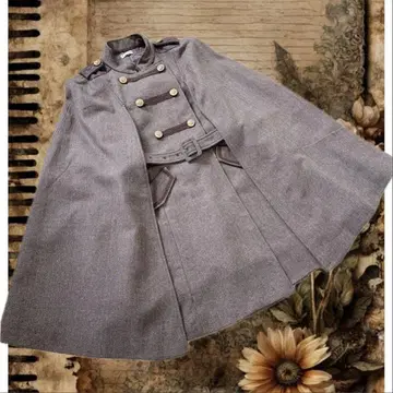 axes femme 나폴레옹 망토 코트 판초풍 아우터 케이프 코트