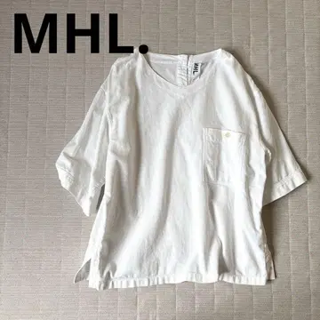 MHL. 풀오버 셔츠 루즈한 빅 실루엣 일본제
