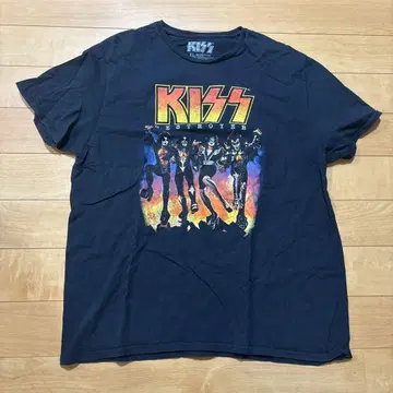 KISS 그래픽 T셔츠 XL