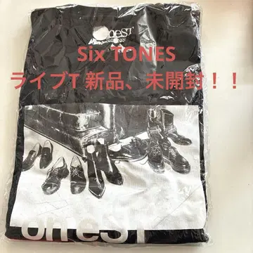 새상품 미개봉 SixTONES on eST 롱 라이브T셔츠