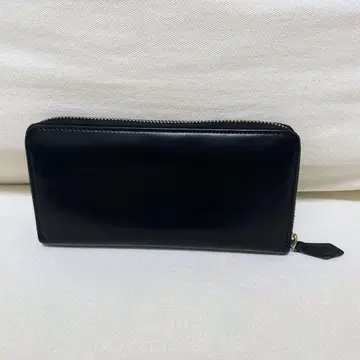 새상품급 코코 메스타 아치 듀크 코도반 장지갑 블랙 호윈