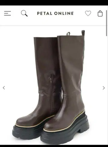 COCODEAL 코코딜 디자인 크림슨 엔지니어 롱 부츠