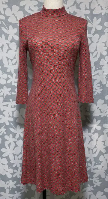 Sybilla 시빌라 하이넥 울 100% 원피스 7부 소매