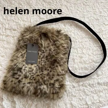 [ 미사용 ] helen moore 포트레이트 백 와일드캣 퍼