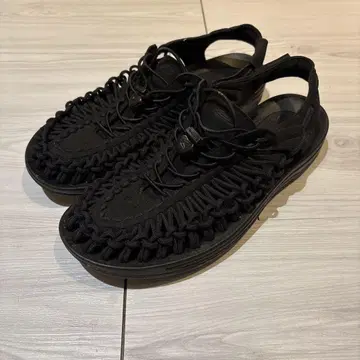 KEEN Uneek 27cm 블랙 스포츠 샌들