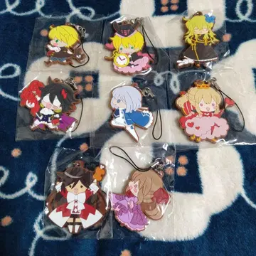 모치즈키 준 PandoraHearts 러버 스트랩 8종 세트