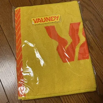 Vaundy 타월 & 스티커 yellow x orange