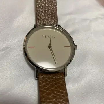 FURLA 손목시계 베이지 다이얼 가죽
