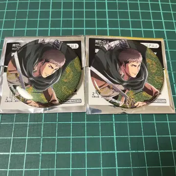 진격의 거인 attack on memory 글리터 캔뱃지 2점 (진)