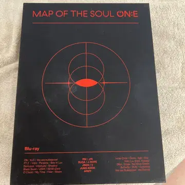 BTS MAP OF THE SOUL ON:E Blu-ray