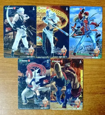 GUILTY GEAR 길티 기어 아이스 AW-NET 카드 묶음 판매