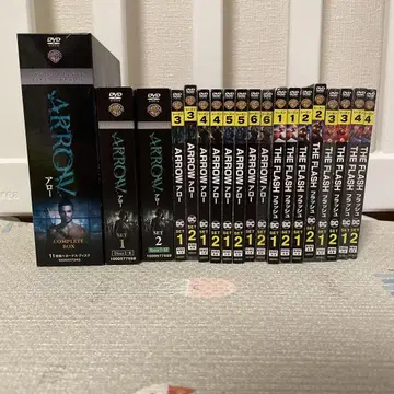 ARROW 시즌 1~6 & THE FLASH 시즌 1~4 DVD 세트