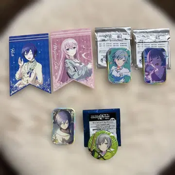 프로세카 묶음 판매 스퀘어 배지 컬렉션 vol.48 특전 카드 포함