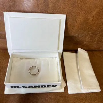 질 샌더 실버 반지 M (22호 상당) 정품