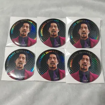 용과 같이0 니시타니 호마레 캔뱃지 x 6
