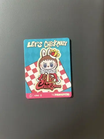 LABUBU 랜덤 스티커 POPMART