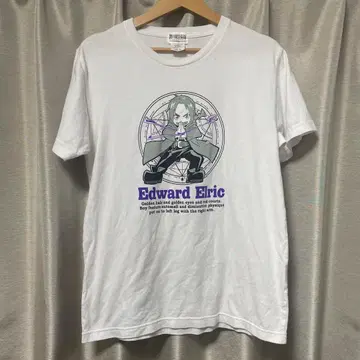 빈티지 강철의 연금술사 T셔츠 애니메이션T 00s