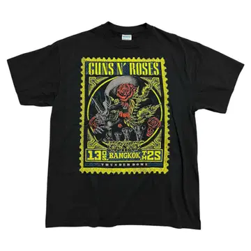 건즈 앤 로지즈 밴딩 T셔츠 XL 사이즈 Guns N' Roses