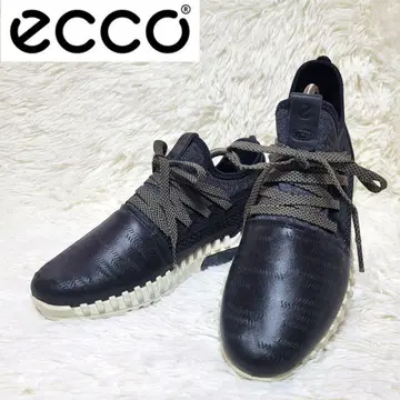 [ 새상품급 ] ECCO ZIPFLEX LOW 가죽 스니커즈 22.5cm