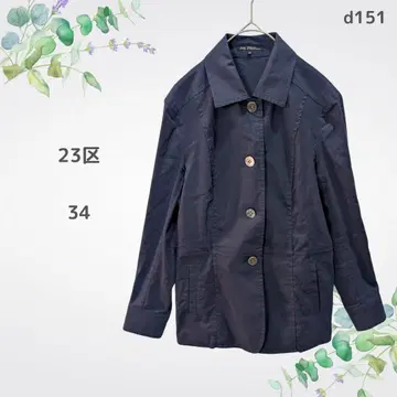 23구 숏 자켓 네이비 34 오피스 캐주얼 비즈니스