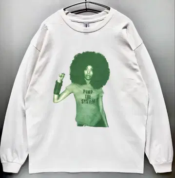 Erykah Badu 에리카 바두 PIMP THE SYSTEM 롱 T