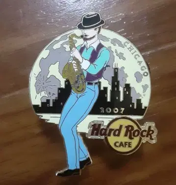 하드 록 카페 Hard Rock Cafe 시카고 핀 배지 pin