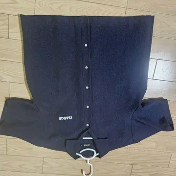 XLARGE 네이비 반팔 셔츠 M