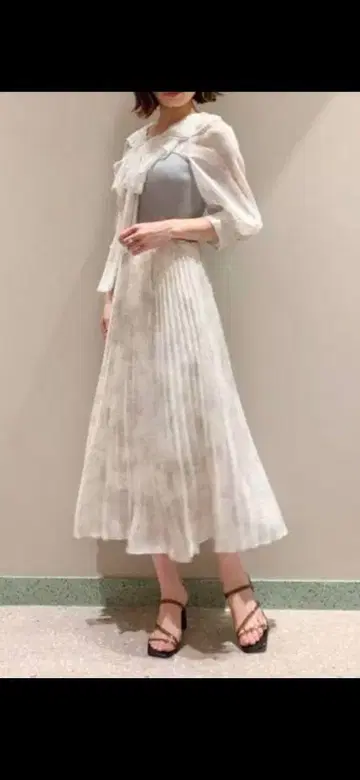 SNIDEL 아이보리 원피스 S