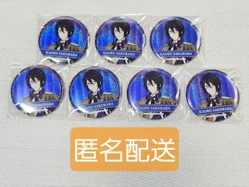 SideM 글리터 캔뱃지 사쿠라바 카오루 홀로그램 10th