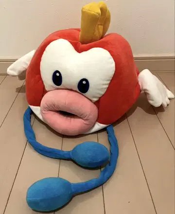 새상품급 유니버셜 마리오 뻐끔뻐끔 기믹 봉제 인형 햇 USJ