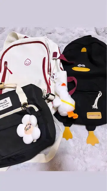 귀여운 백팩 세트
