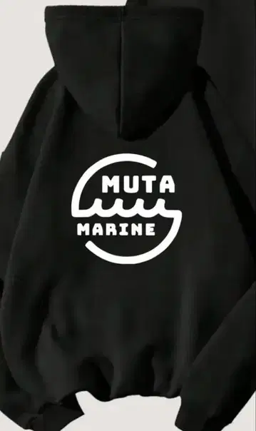 muta 그래픽 후드티 블랙 XL 1